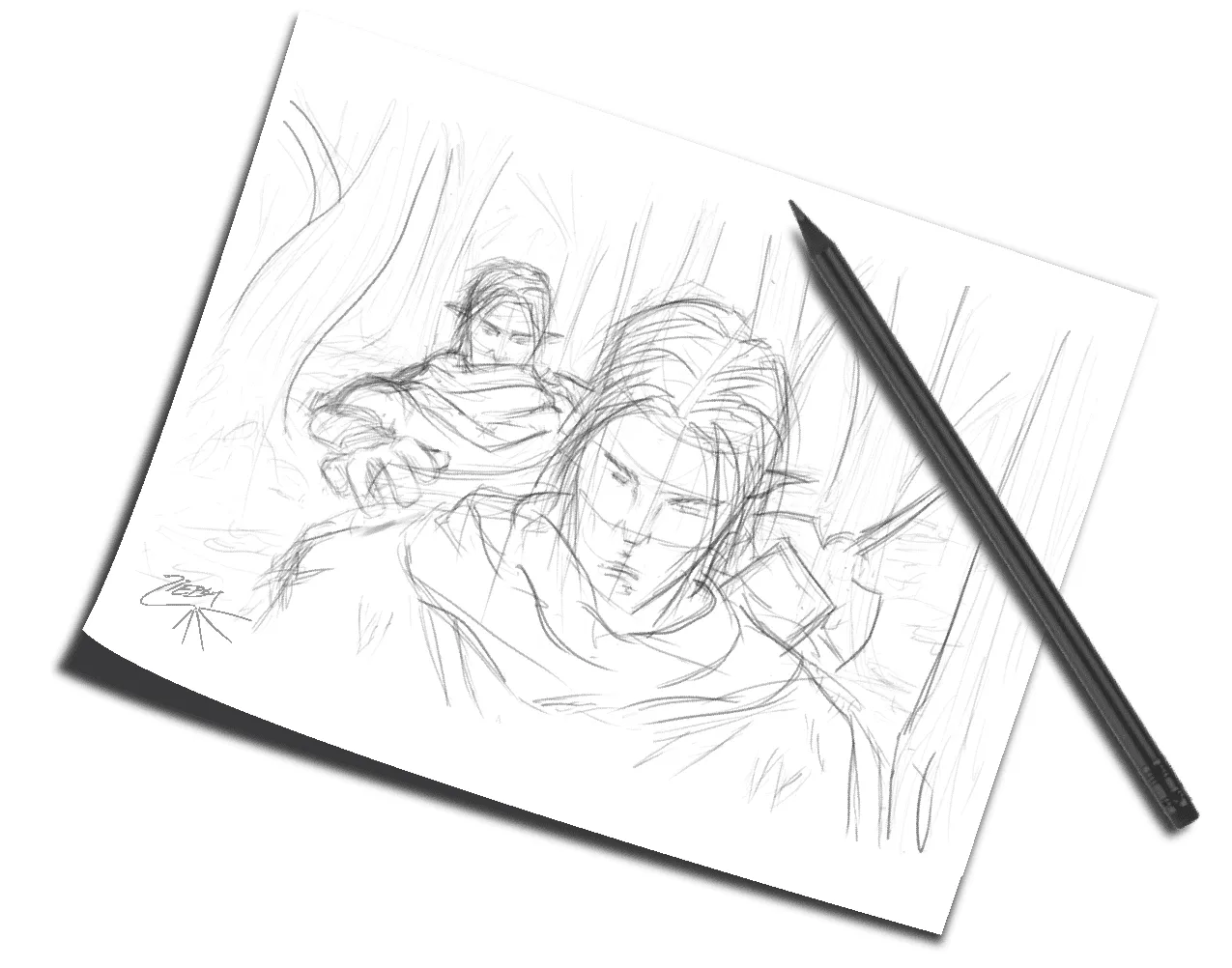 Courage — concept art